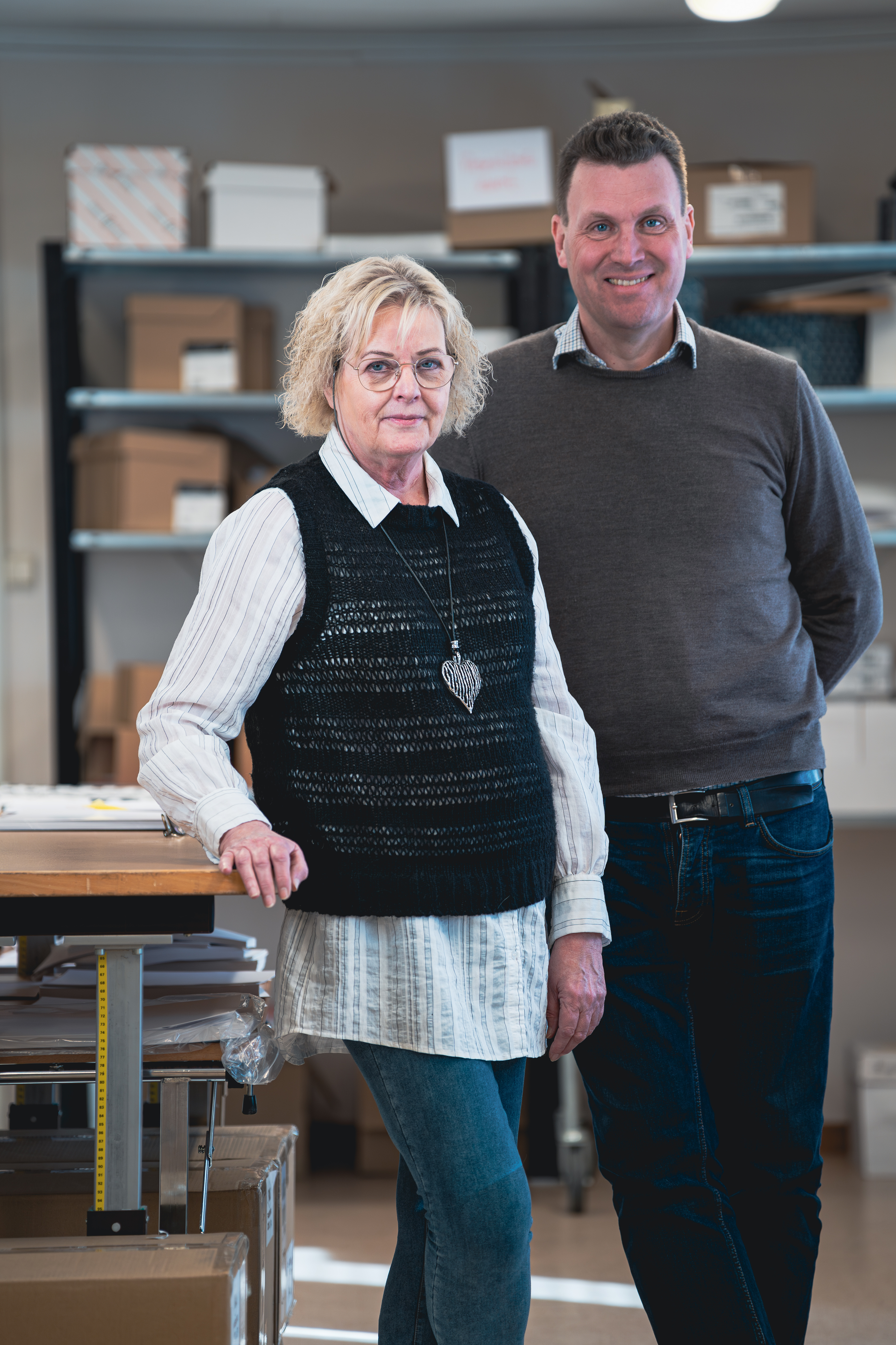 Bild på Mona Forsell och Johan Svarts.