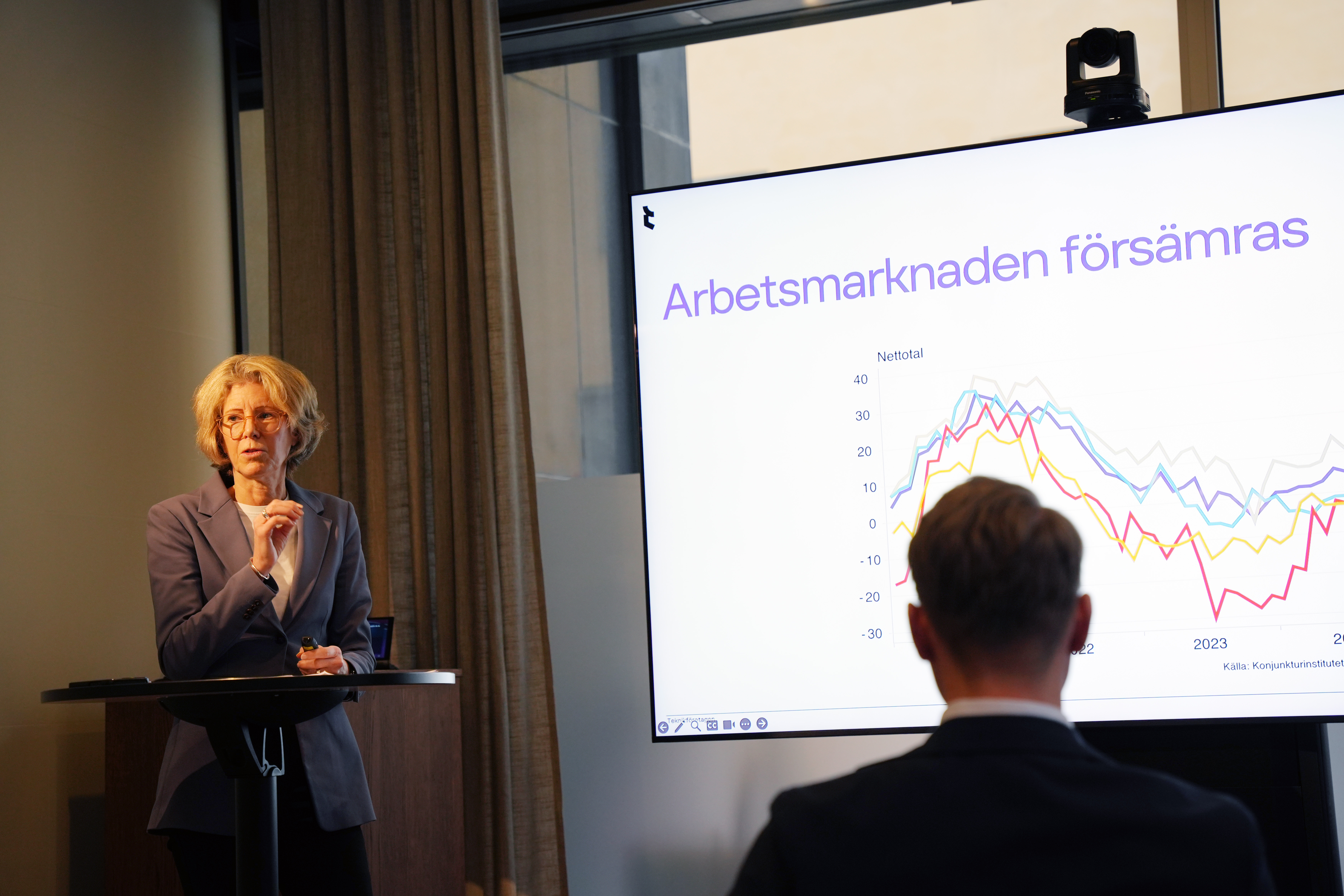Kerstin Hallsten, chefsekonom på Industriarbetsgivarna.