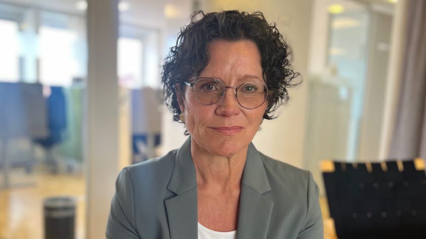Bild på Ylva Hedén Westerdahl, prognoschef på Konjunkturinstitutet.