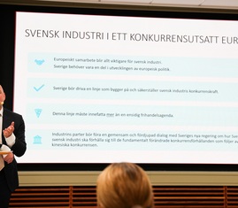 Ola Bergström, ordförande för Industrins Ekonomiska Råd, IER.