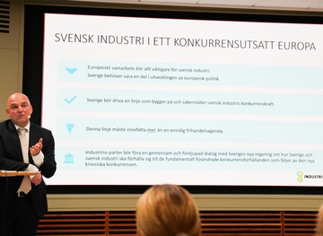 Ola Bergström, ordförande för Industrins Ekonomiska Råd, IER.