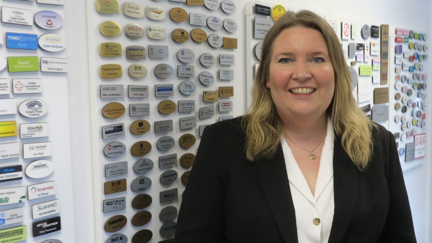 Cecilia Lundbäck, vd för Cicograf AB.