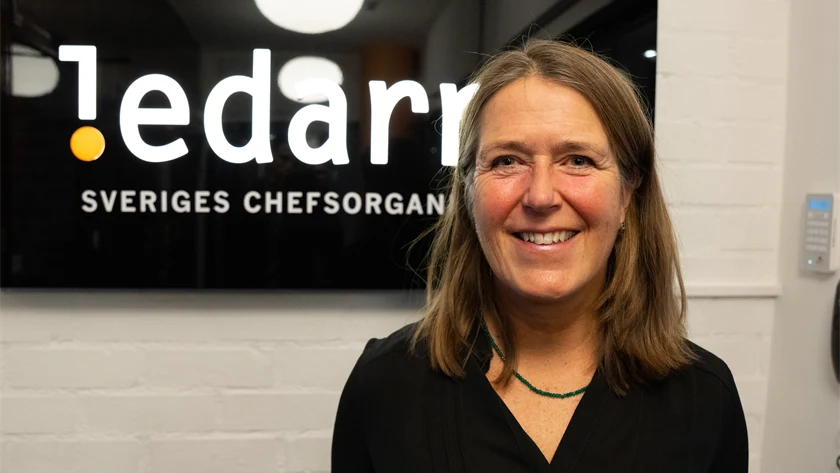 Sara Kullgren, förhandlingschef på Ledarna.