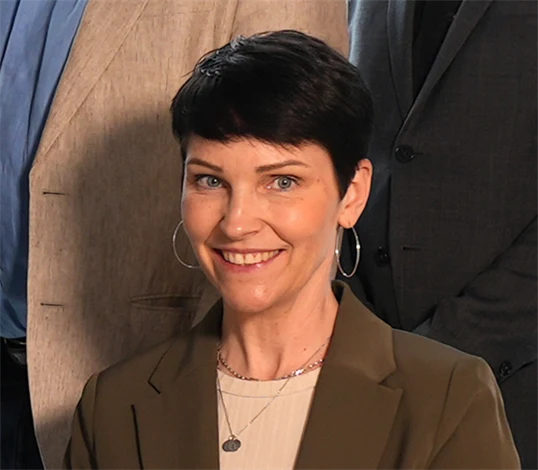 Gruppbild på Grafiska Företagens styrelse 2025-2026.