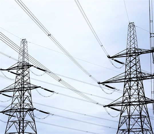 Bild på kraftledning.