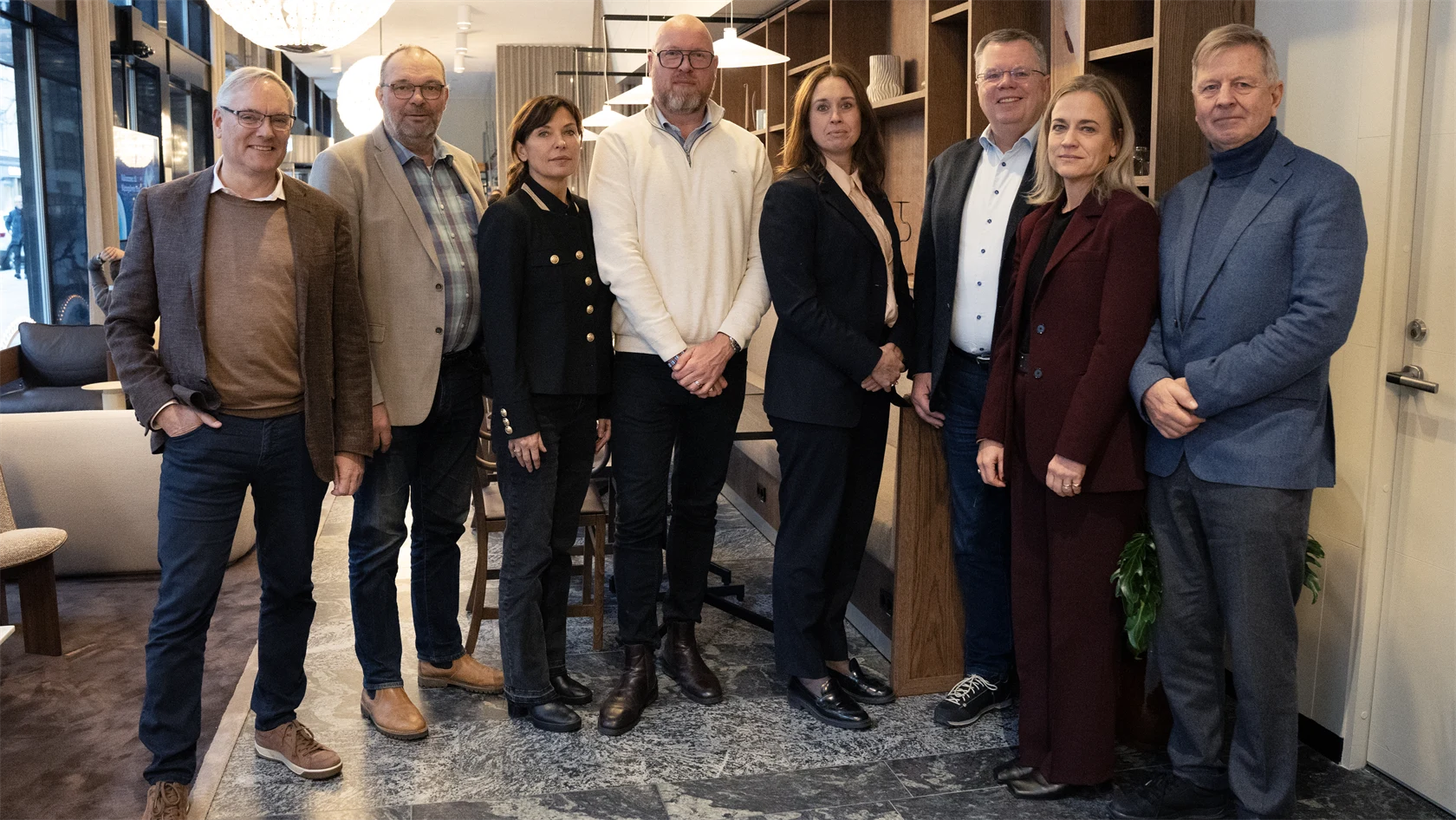 Grafiska Företagens förhandlingsdelegation.