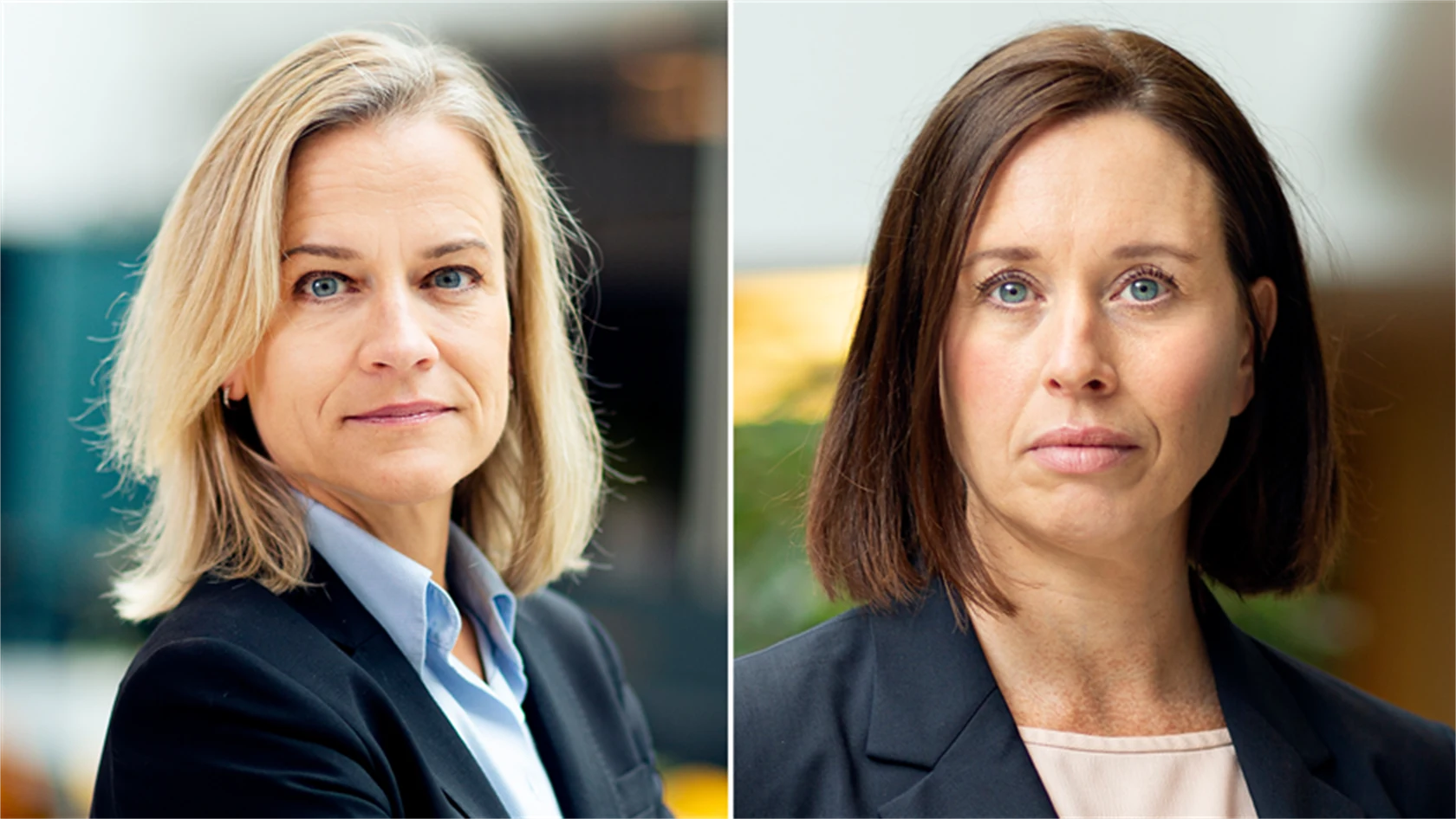 Eva Glückman och Anna Freij