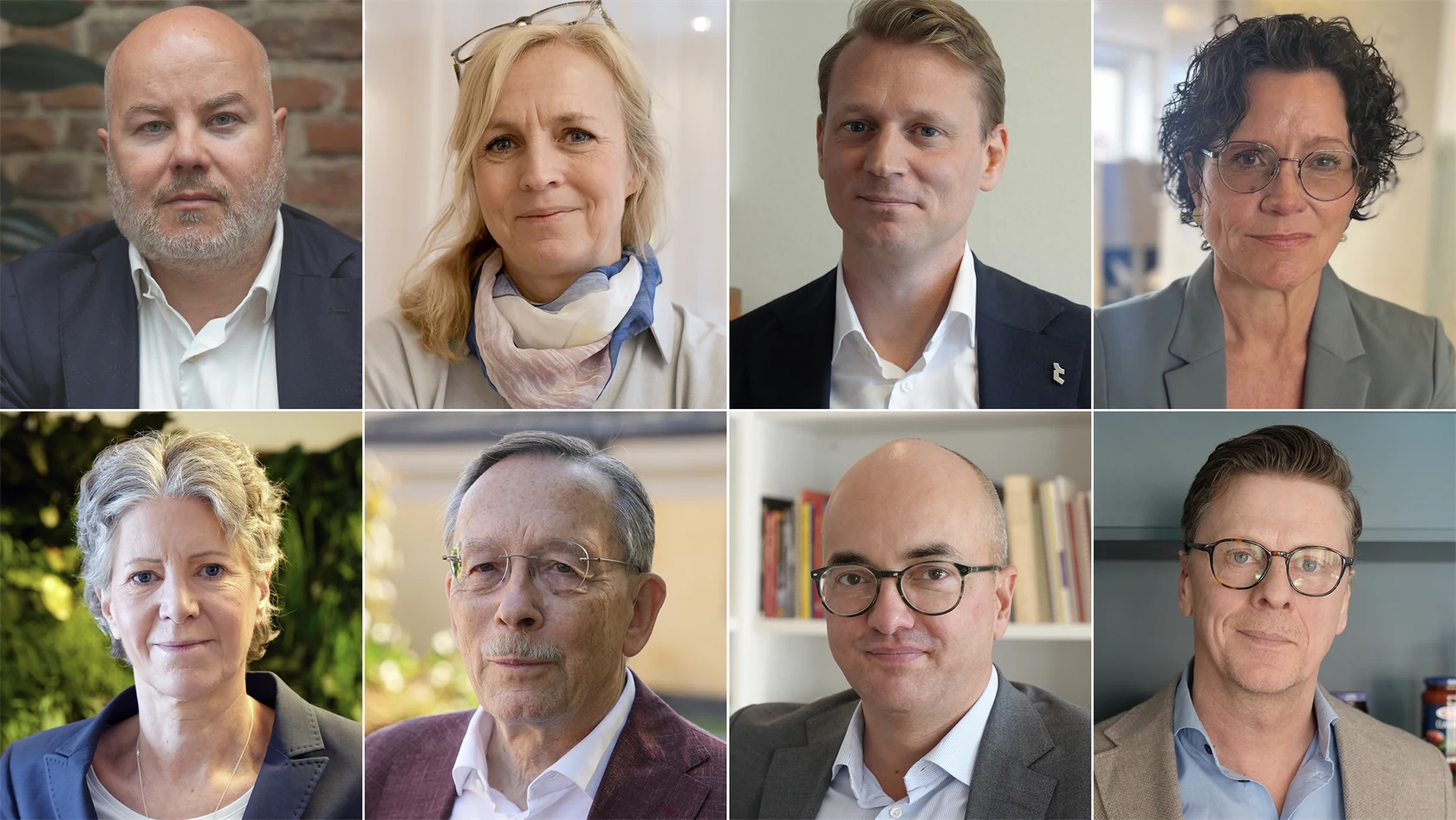 Sven-Olov Daunfeldt, Alexandra Stråberg, Erik Spector , Ylva Hedén Westerdahl, Kerstin Hallsten, Lars Calmfors, Torbjörn Hållö och Carl Eckerdal.