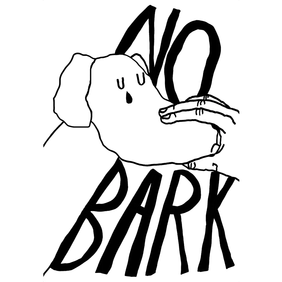 Bild på tävlingsbidraget "No bark, just talk" i PrintPower Award 2024.